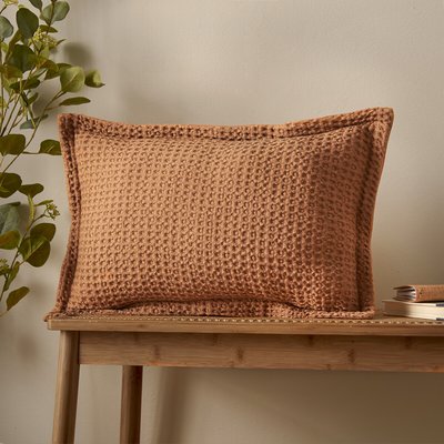 Jaipur Chunky Waffle Cotton Cushion PINEAPPLE ELEPHANT