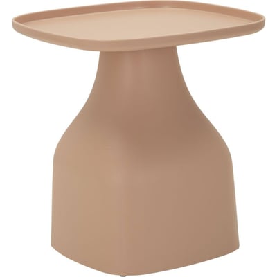 Table basse plateau carré base sculpturale MODERN RECOLLECTION