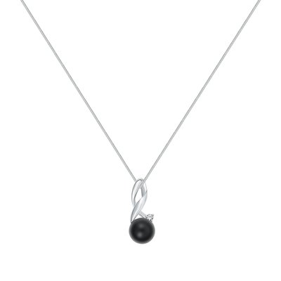 Collier en argent 925 et oxyde de zirconium CLEOR