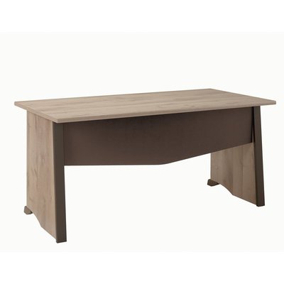 Bureau style industriel avec voile de fond  L160 cm - Fabrication Française CALICOSY