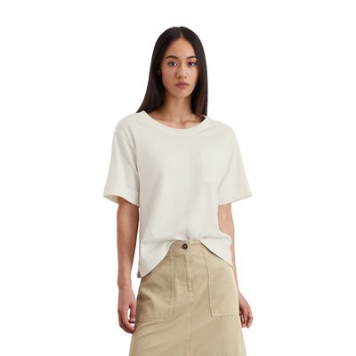 T-shirt relaxed avec poche plaquée en satin MARC O'POLO