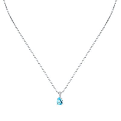 Collier en acier, cristaux, TESORI MORELLATO