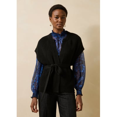 Gilet manches courtes col rond LA FEE MARABOUTEE