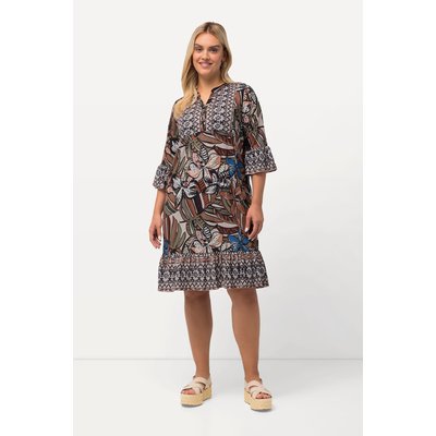 Robe mini coupe trapèze, décolleté en V ULLA POPKEN