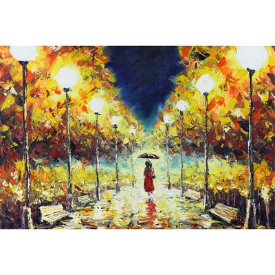 Tableau Mural Peinture Rue CLASSIQUE INTEMPOREL CEANOTHE
