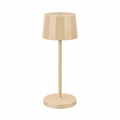 Lampe à poser LED sans fil rechargeable H 20 cm, métal, FACET ALTASSINA