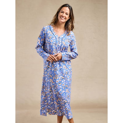 Chemise de nuit longue en jersey DAXON