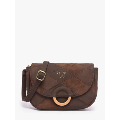 Sac bandoulière Neflier patchwork WOOMEN