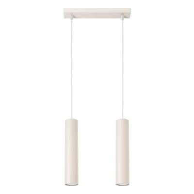 Suspension Acier Beige GU10 2 Lagos EDEN