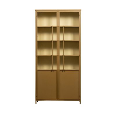 Vitrine 2 portes en métal H200cm - Exhibit XL WOOOD
