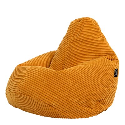 Pouf inclinable enfant velours côtelé Oeko-Tex® - DALTON ICON