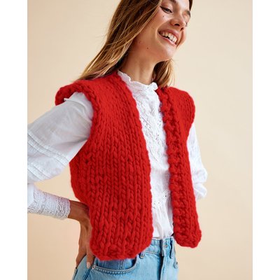 Kit Tricot Gilet Femme Jump PINGOUIN
