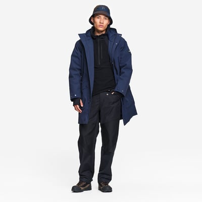 Langer MTD-Winterparka mit mehreren Taschen AIGLE