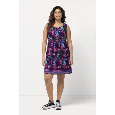 Robe en jersey imprimé, sans manches ULLA POPKEN