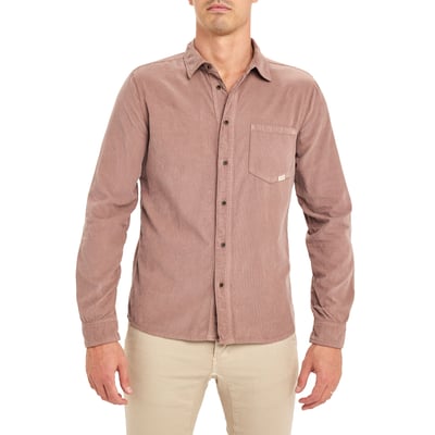 CHEMISE VELOURS MAUVE PULLIN
