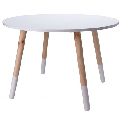 Table Enfant Ronde Bois Blanc WADIGA