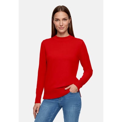 Pull-over en maille à col droit BETTY BARCLAY