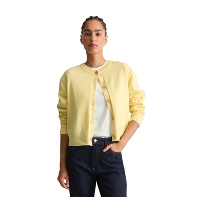 Cardigan coupe classique en Soft Cotton Stretch MARC O’POLO DENIM