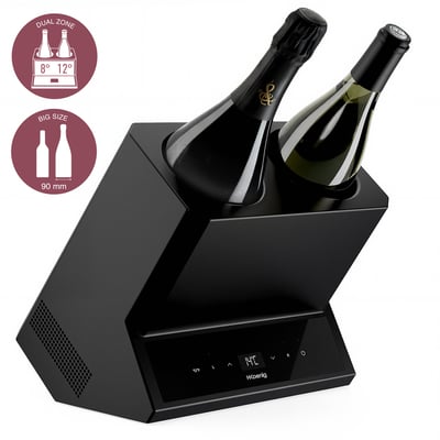 H.Koenig LVX28 - Rafraîchisseur à vin 2 bouteilles H.KOENIG