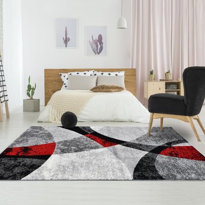 Tapis salon et chambre tissé motif géométrique RADULE UN AMOUR DE TAPIS
