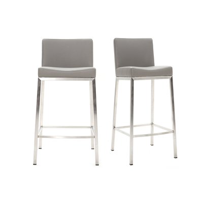 Tabourets de bar design H66 cm (lot de 2) EPSILON MILIBOO