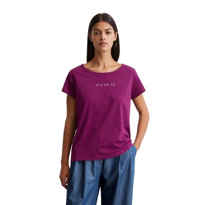 T-shirt imprimé regular en single jersey léger MARC O'POLO
