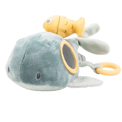 Peluche d'activité 32cm Sally la baleine NATTOU