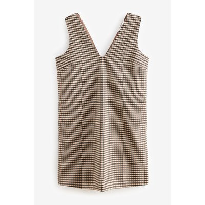 Robe courte en maille à col v NEXT