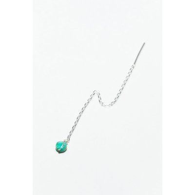 Bijou d'oreille Stella - Argent Turquoise YAY PARIS