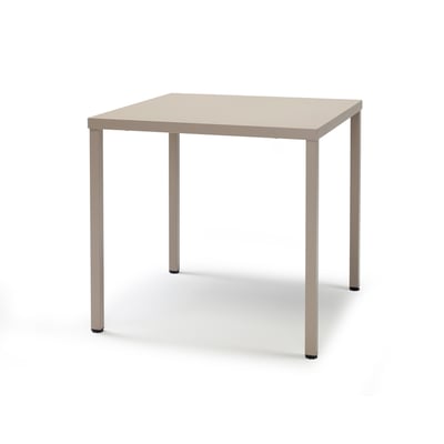 Table de jardin carré en métal, L.80 SCAB DESIGN