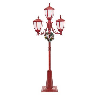 Décoration lumineuse intérieur 3 lanternes rouge 180LED FEERIC LIGHTS & CHRISTMAS