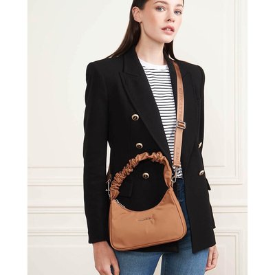 Tas met aangerimpeld handvat BASIC CHOUCHOU LANCASTER