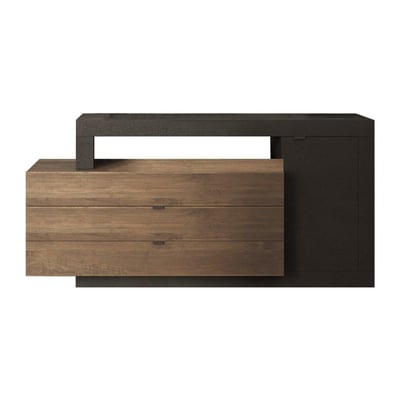 Buffet 1 porte et 3 tiroirs  L160 cm - JOURNEY CALICOSY