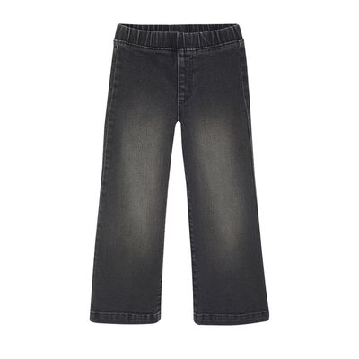 Tregging large en denim VERTBAUDET