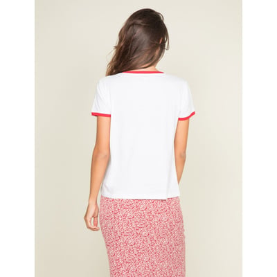 T-shirt Col Rond Message Felipe DONA LISA
