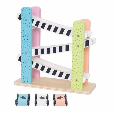 Jouet en bois - Circuit voiture looping JABADABADO