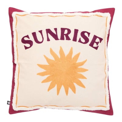 Coussin carré en coton BICHETTE ATMOSPHERA