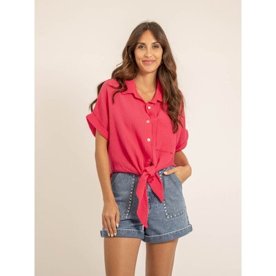 Chemisier rose fuchsia La Redoute