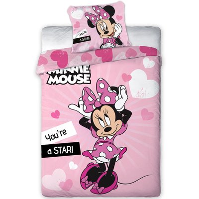 Parure de Lit Enfant Réversible Star MINNIE MOUSE