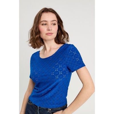 T-shirt broderie anglaise CACHE CACHE