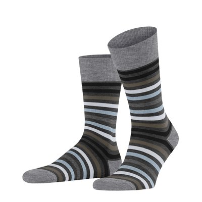 Chaussettes Tinted Stripe Laine Vierge FALKE