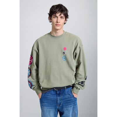 sweat-shirt en coton avec logo DESIGUAL