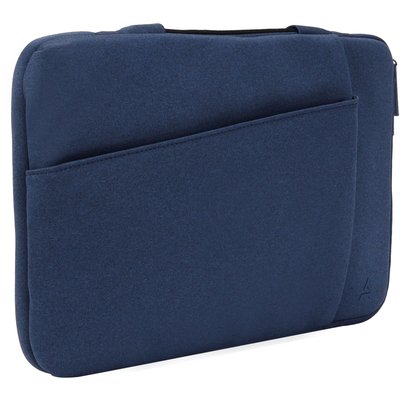 Housse Pocket sleeve 13-14  bleu chiné ADEQWAT