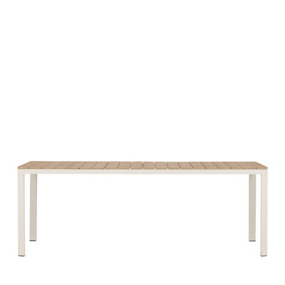 Table à manger de jardin 8 personnes en aluminium- ETNA VENTURE HOME