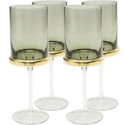 Lot de 4 verres à vin blanc, INNOCENT KARE DESIGN