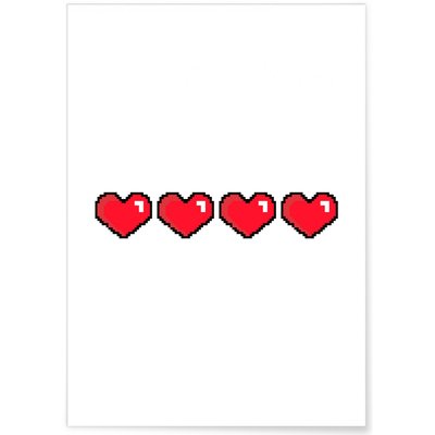 Affiche Coeur de Vie L'AFFICHERIE