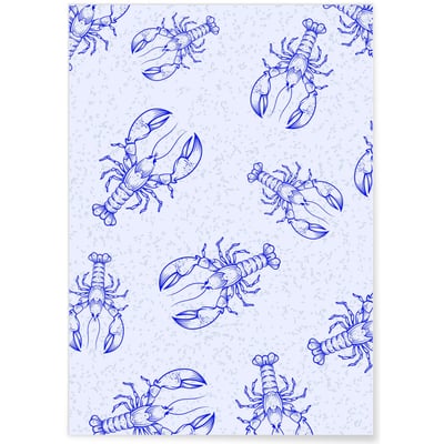 Affiche Homard 2 L'AFFICHERIE