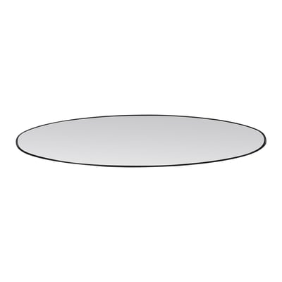 Miroir ovale aux bords fins 24x118cm EMDE