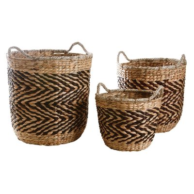 Cache-pots en jacinthe (Lot de 3) AUBRY GASPARD