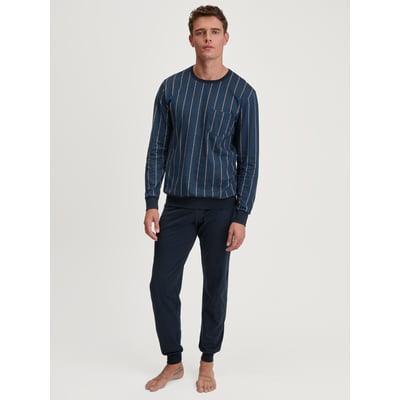 Pyjama avec bords élastiques manches longues Coton RELAX IMPRINT CALIDA